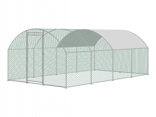 Metalen kippenren 3 x 5 Metalen kippenren vadigran